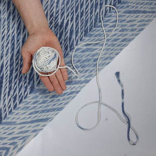 Cuerda-para-Arashi-Shibori-Índigo