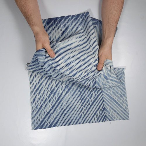 Texturas-Arashi-Shibori-Índigo